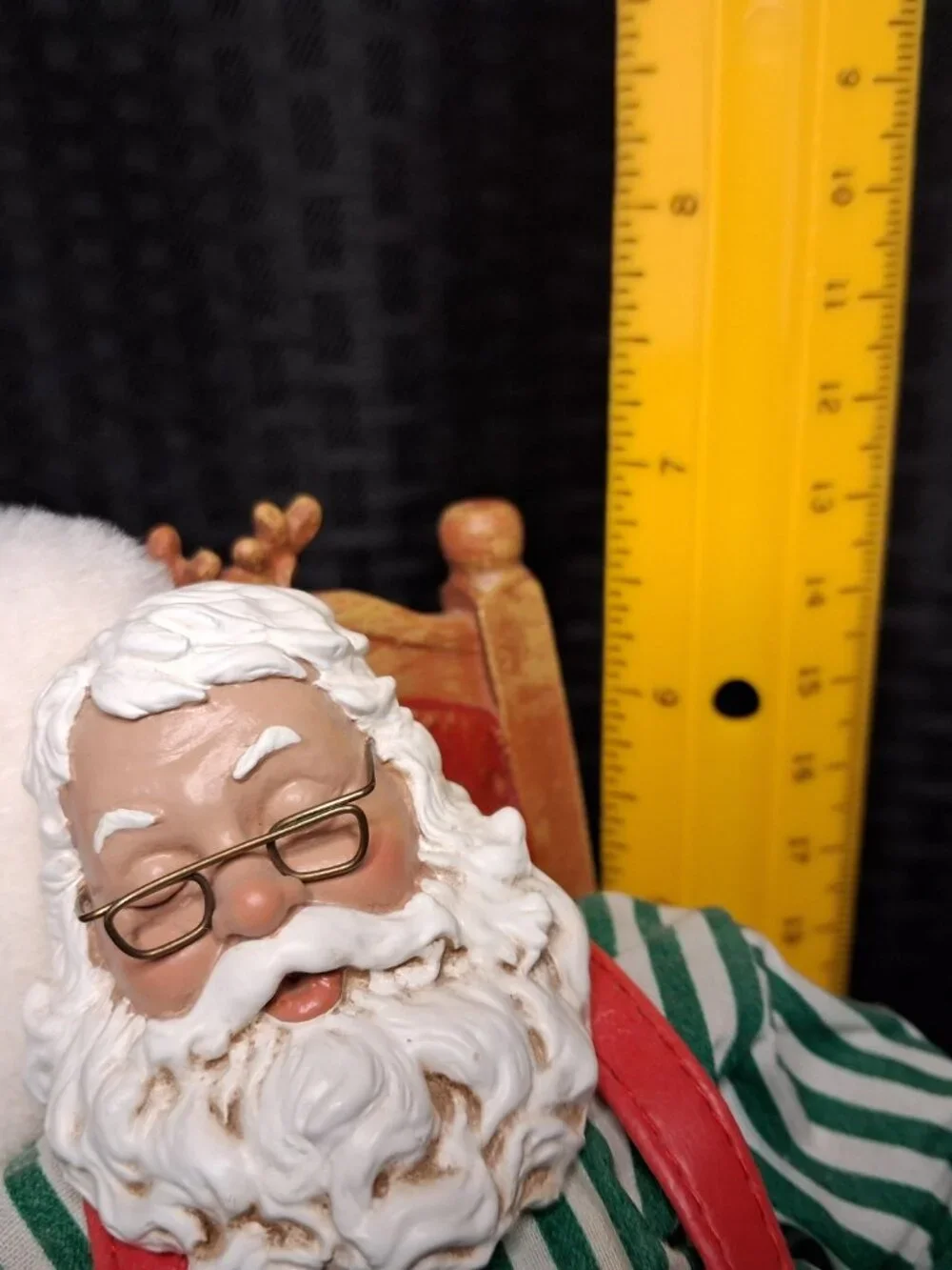 POSSIBLE DREAMS NICK'S NOOK # 4220 TUCKERED OUT SANTA CLAUS FIGURINE